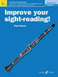 Improve your sight-reading! Clarinet Workbook Grades 1-3 - New Edition cover